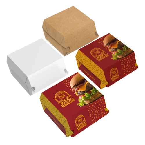 Caixa para Hamburguer | 11x11,5x5cm