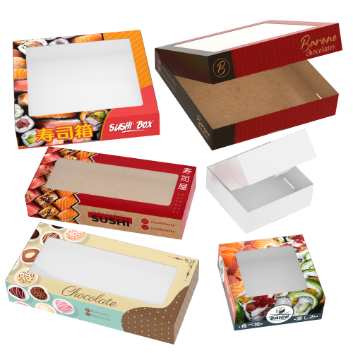 Caixa Multiuso com Visor de Acetato