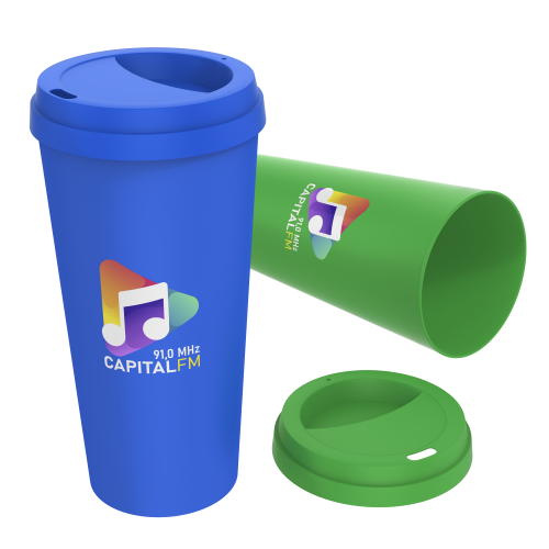 Copo Caldereta Eco com Tampa Café 520ml