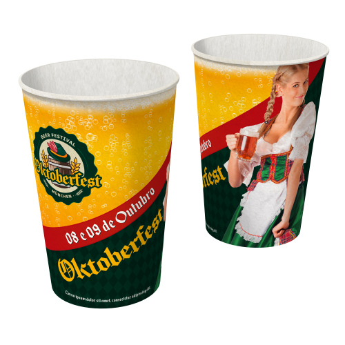 Copo Biodegradável 440ml | Personalizável