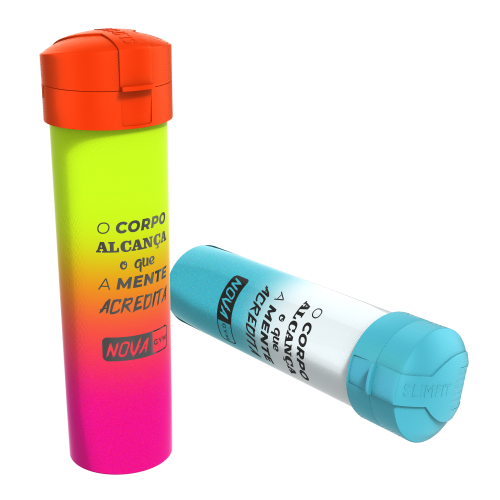 Garrafa Slim Fit Degradê 540ml