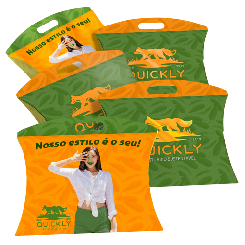 Caixa Travesseiro Média