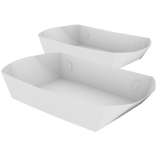 Bandeja Multiuso Supremo 300g sem Película Antigordura SEM IMPRESSÃO 19,5x13x6,5cm