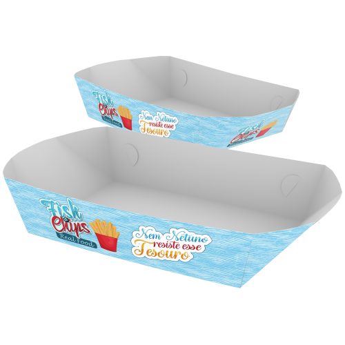 Bandeja Multiuso Supremo 300g sem Película Antigordura Personalizável 11x7,5x3,6cm