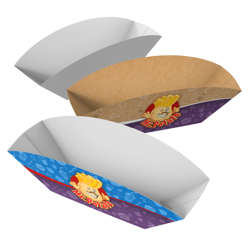 Embalagem para Batata Recheada | 12,5x6x8cm