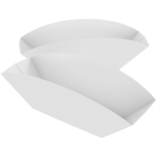 Embalagem Barca Supremo 300g sem Película Antigordura SEM IMPRESSÃO 12,5x6x8cm