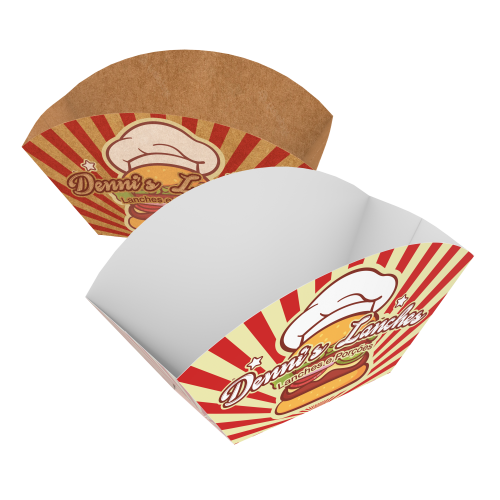 Embalagem para Batata Recheada | 7,5x6x8cm